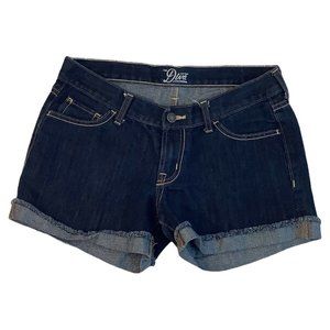 Old Navy Dark Blue Denim Cuffed Shorts